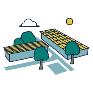 Bedrijvenparken en industrieterreinen