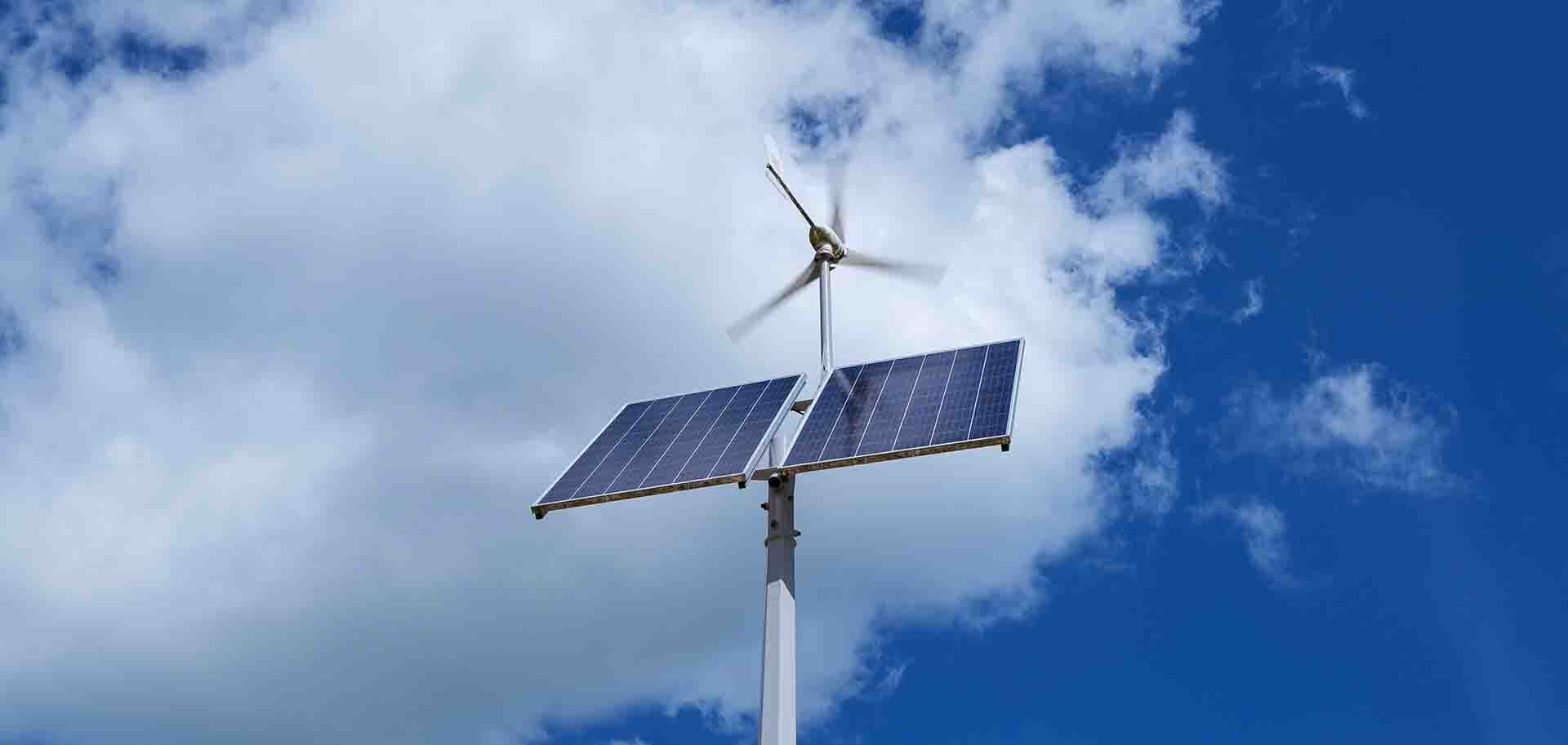 Windenergie bedrijventerrein