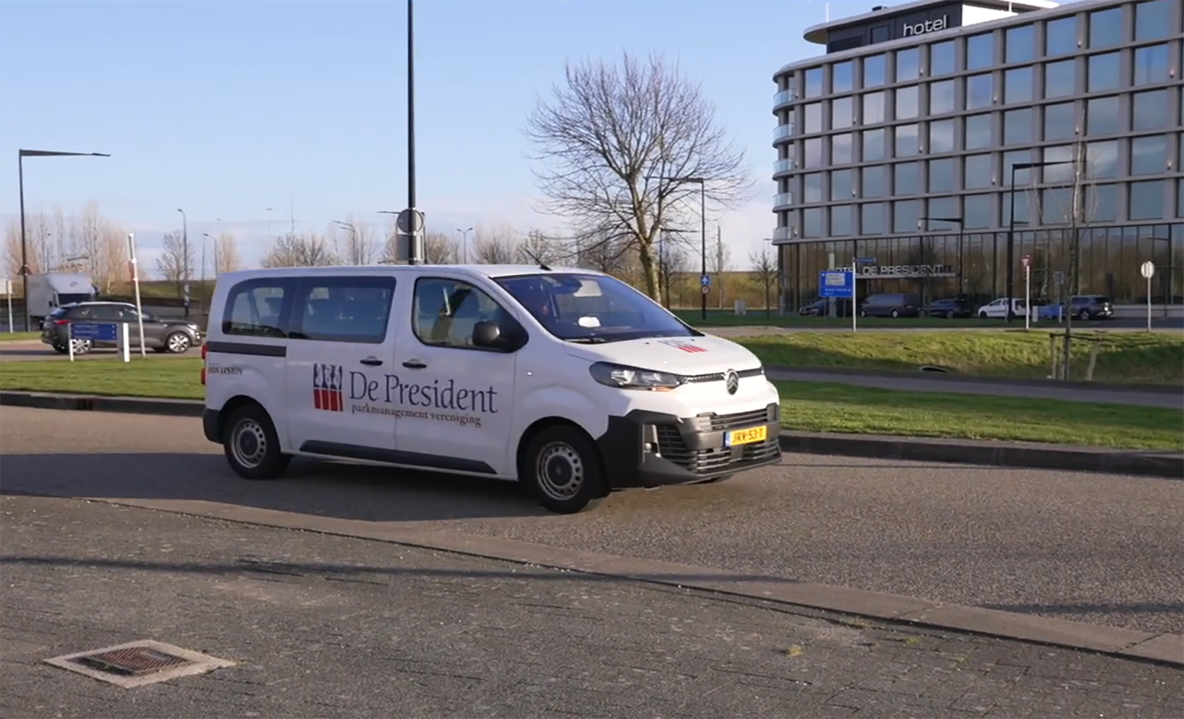 Shuttlebus bedrijventerrein De President