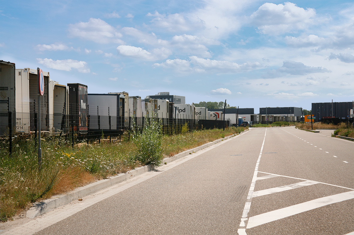 Weg bij Westfields naar DPD