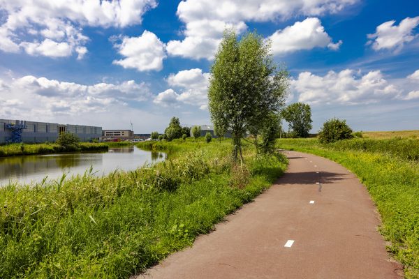 Hoogtij in Zaandam met groenstroken en water
